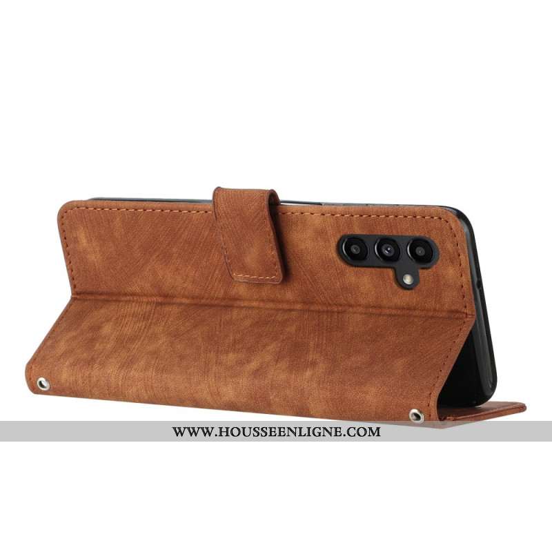 Housses Samsung Galaxy S25 FE Effet daim Lignes