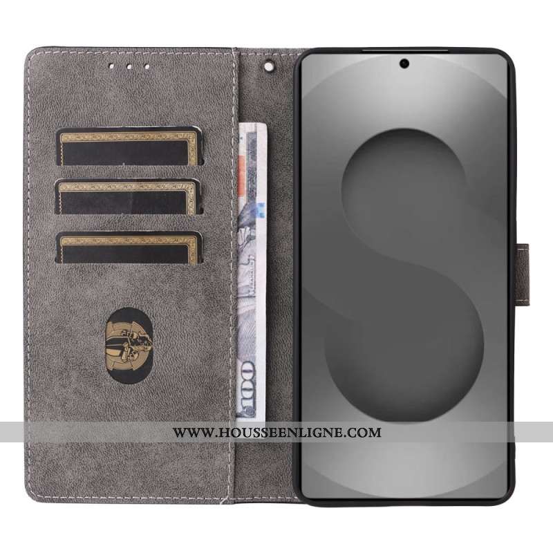 HoussseSamsung Galaxy S26 Ultra Effet Daim avec Lanière