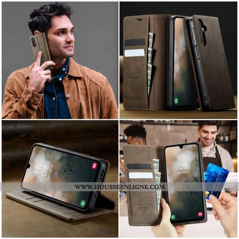 Huosse Samsung Galaxy A17 4G / 5G Portefeuille CASEME