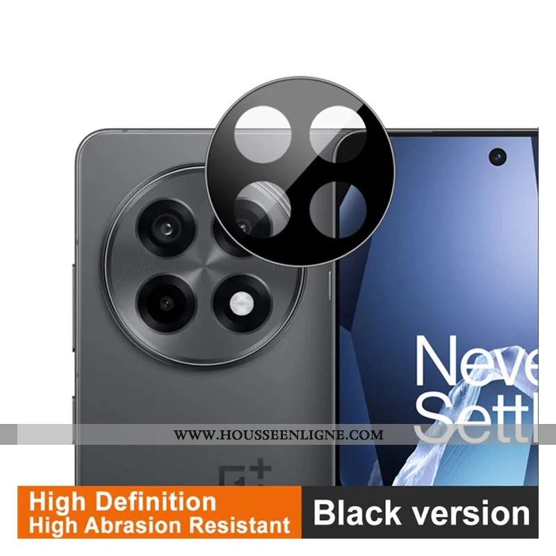Lentille de Protection en Verre Trempé OnePlus 13R (version noire)