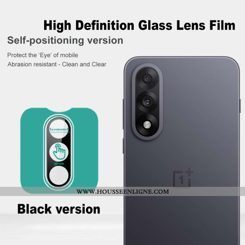 Lentille de Protection en Verre Trempé OnePlus Nord 5 (version noire) IMAK