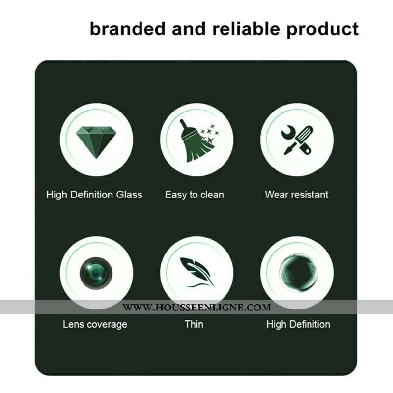 Lentille de Protection en Verre Trempé Oppo Find X8