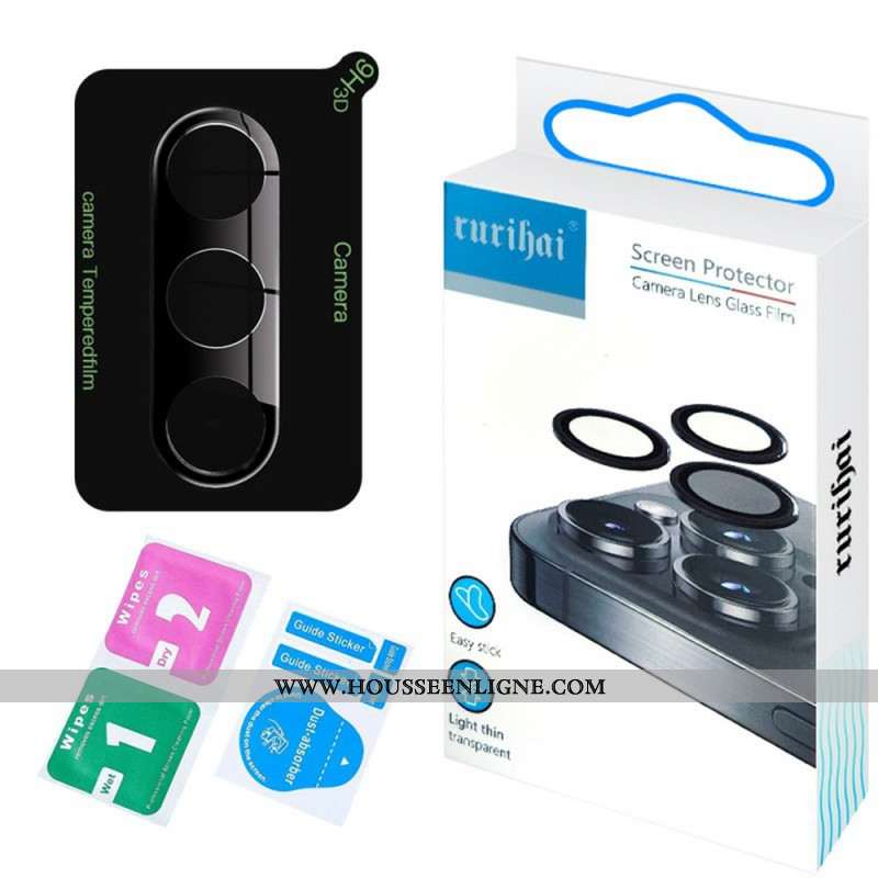 Lentille de Protection en Verre Trempé Samsung Galaxy S25 5G (version noire)