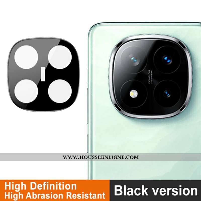 Lentille de Protection en Verre Trempé Xiaomi Redmi Note 14 Pro Plus 5G (version noire)