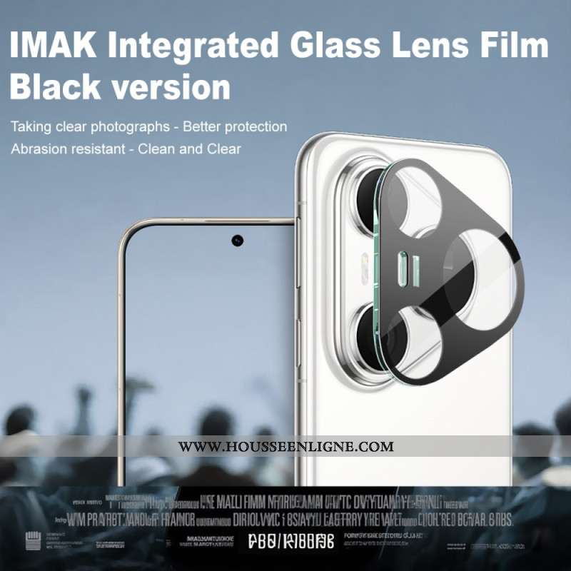 Lentille de Protection en Verre Trempé pour Huawei Pura 80 Pro (version noire)