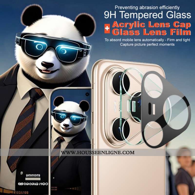 Lentille de Protection en Verre Trempé pour Huawei Pura 80 Pro (version noire)