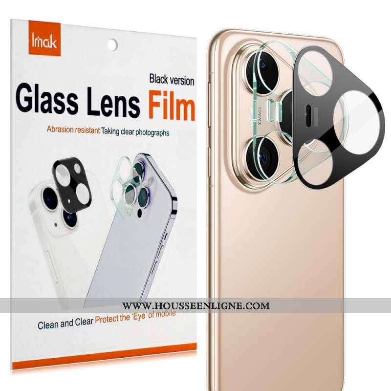 Lentille de Protection en Verre Trempé pour Huawei Pura 80 Pro (version noire)