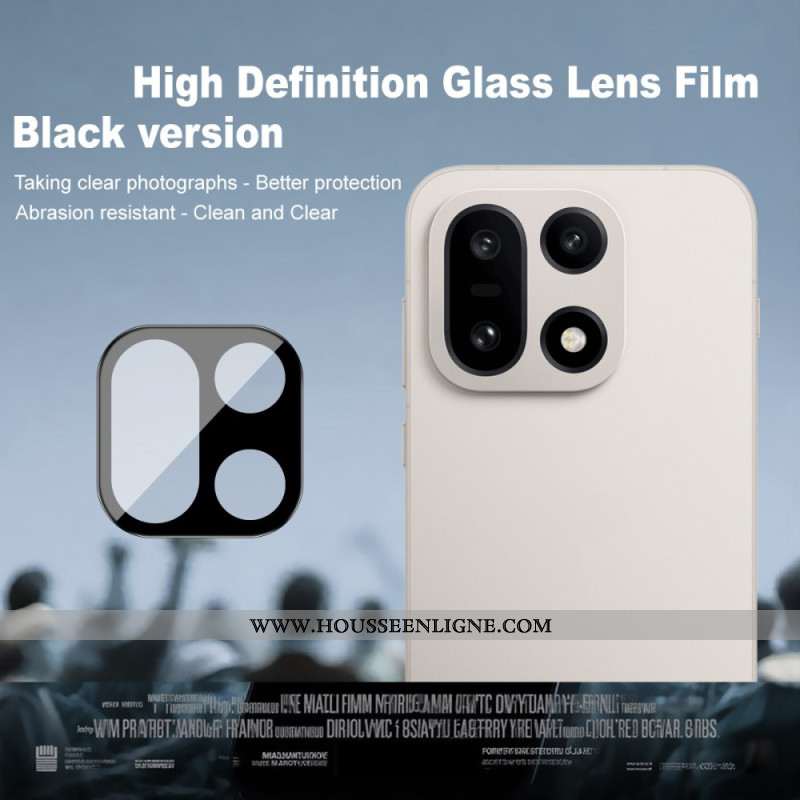 Lentille de Protection en Verre Trempé pour OnePlus 15 (Version Noire) IMAK