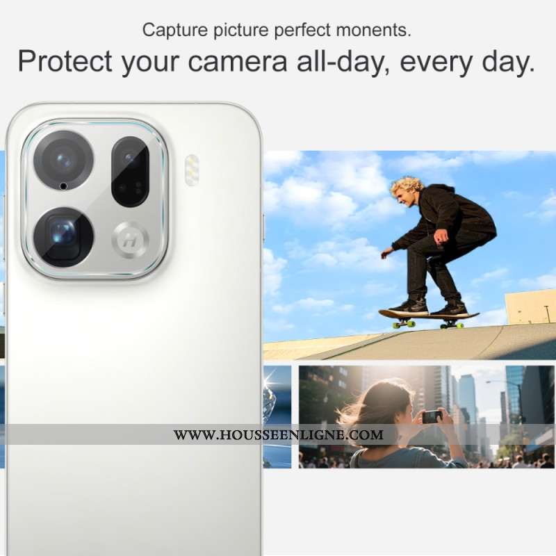 Lentille de Protection en Verre Trempé pour Oppo Find X9 Pro 5G