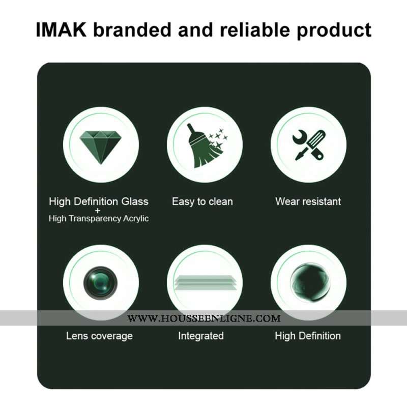 Lentille de Protection en Verre Trempé pour Oppo Reno 13 Pro 5G