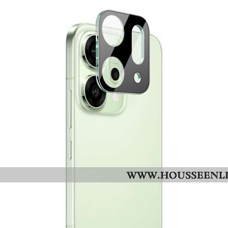 Lentille de Protection en Verre Trempé pour Oppo Reno 14 5G (version noire)