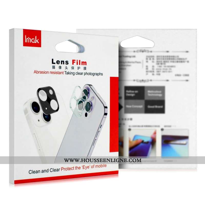 Lentille de Protection en Verre Trempé pour Oppo Reno 14 5G (version noire)