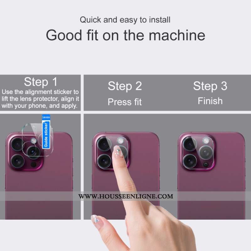 Lentille de Protection en Verre Trempé pour Oppo Reno 14 F 5G IMAK