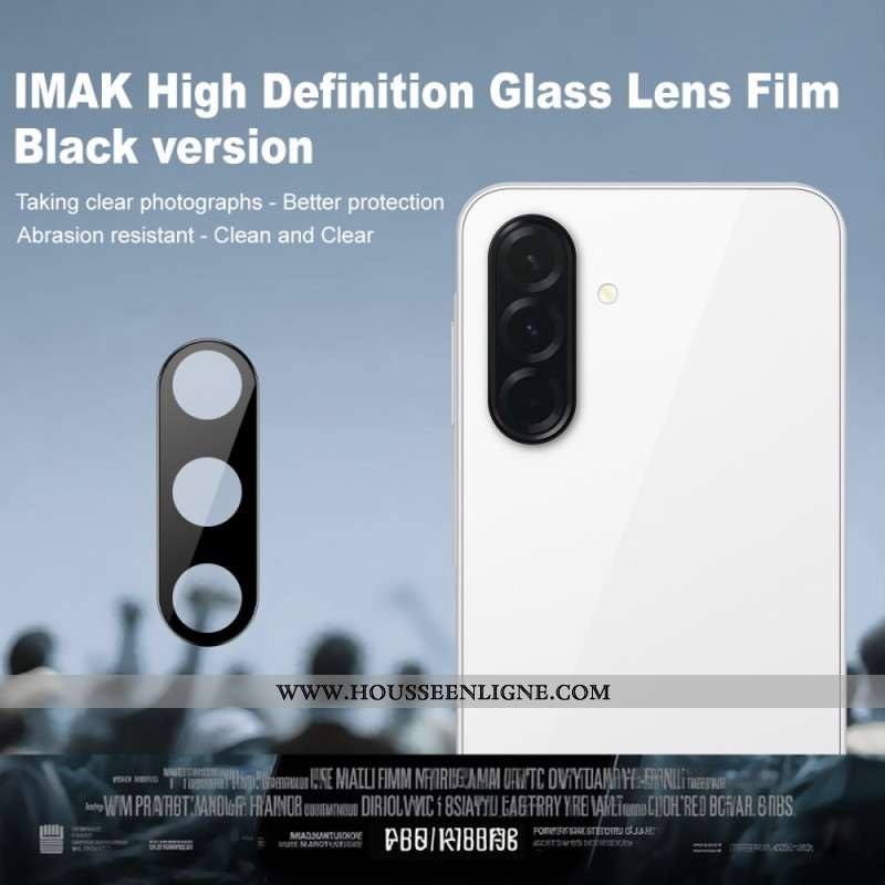 Lentille de Protection en Verre Trempé pour Samsung Galaxy A17 4G / 5G (version noire) IMAK