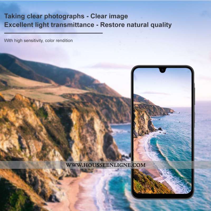 Lentille de Protection en Verre Trempé pour Samsung Galaxy A17 4G / 5G (version noire) IMAK