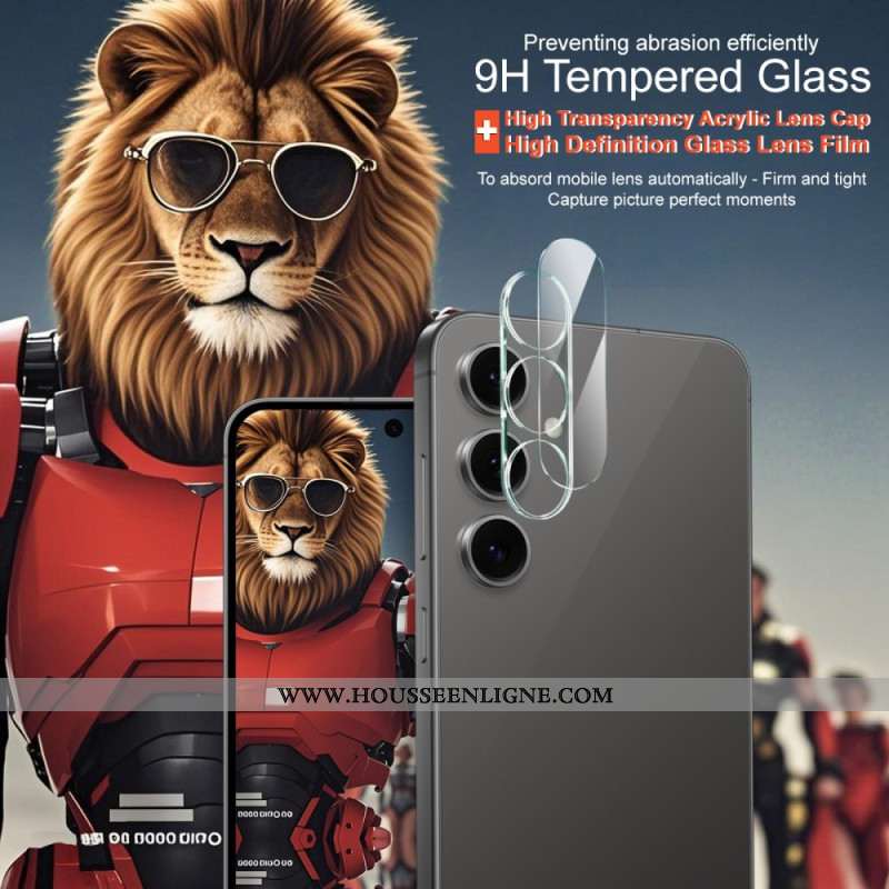 Lentille de Protection en Verre Trempé pour Samsung Galaxy S25 FE