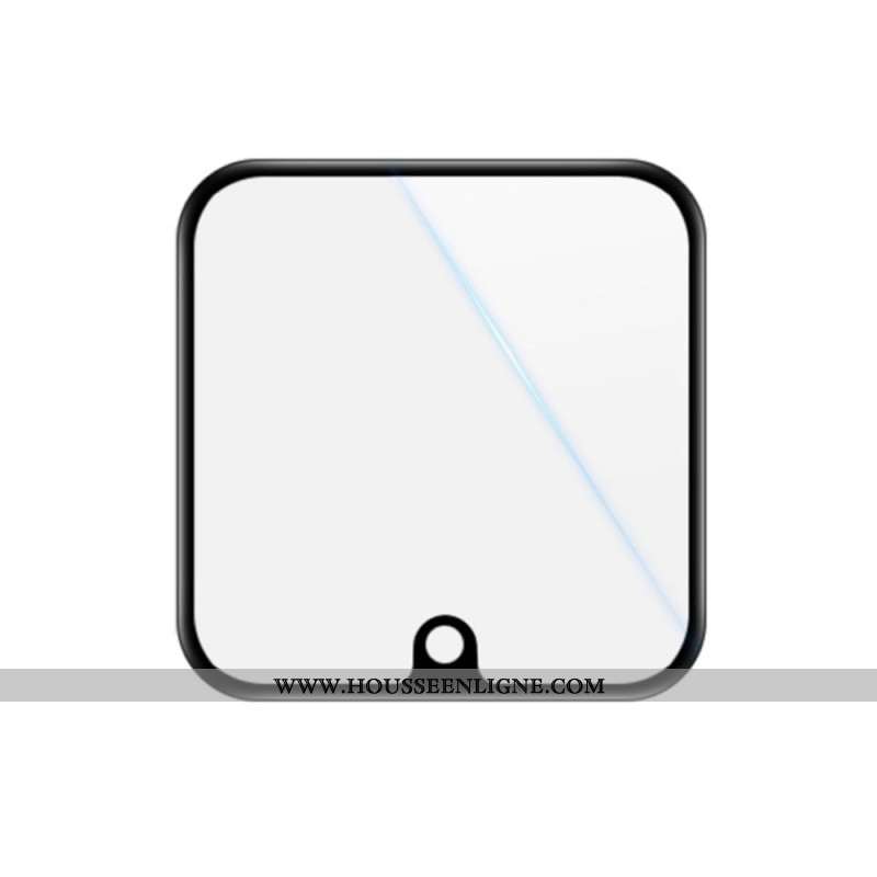 Lentille de Protection en Verre Trempé pour Xiaomi 15 Cadre Auto-Positionnable