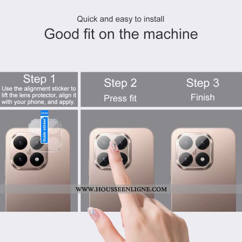 Lentille de Protection en Verre Trempé pour Xiaomi 15T