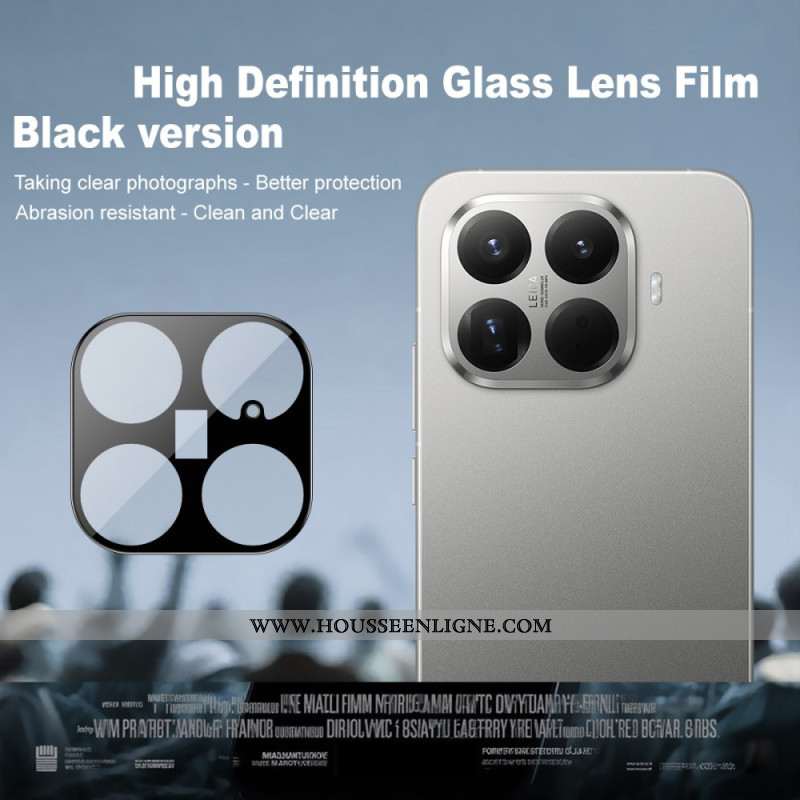 Lentille de Protection en Verre Trempé pour Xiaomi 15T Pro (version noire)