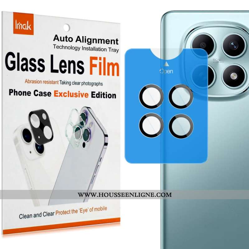 Lentille de Protection en Verre Trempé pour Xiaomi Redmi Note 15 5G / Poco M8 5G (cadre de positionn