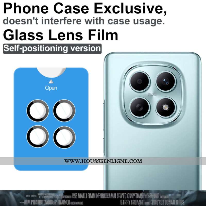 Lentille de Protection en Verre Trempé pour Xiaomi Redmi Note 15 5G / Poco M8 5G (cadre de positionn