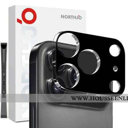 Lentille de Protection en Verre Trempé pour iPhone 17 Pro Max (version noire)