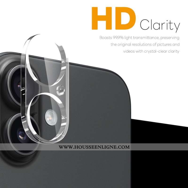 Lentille de Protection en Verre Trempé pour iPhone 17 (transparente)