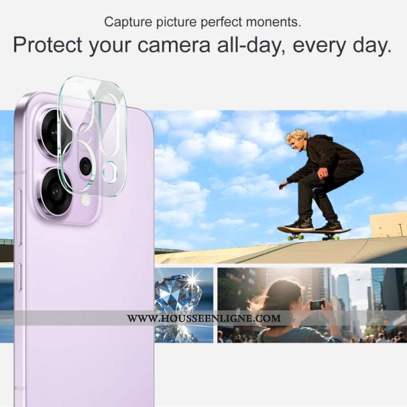 Lentille de Protection en Verre Trempé pour Écran Oppo Reno 14 5G