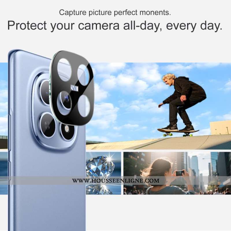 Lentille de Protection en Verre Trempé pour Écran Xiaomi Redmi Note 15 5G / Poco M8 5G (version noir