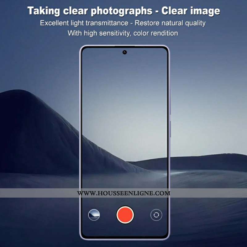 Lentille de Protection en eVerre Trempé pour Xiaomi Redmi Note 14S