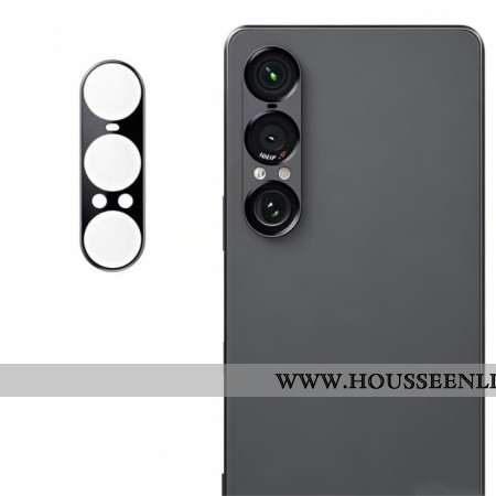 Lentille de Protection en verre Trempé pour Sony Xperia 1 VII (version noire)