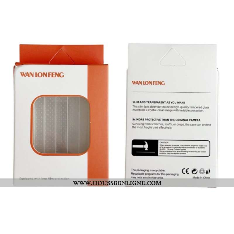 Lentille de Protection en verre Trempé pour Sony Xperia 1 VII (version noire)