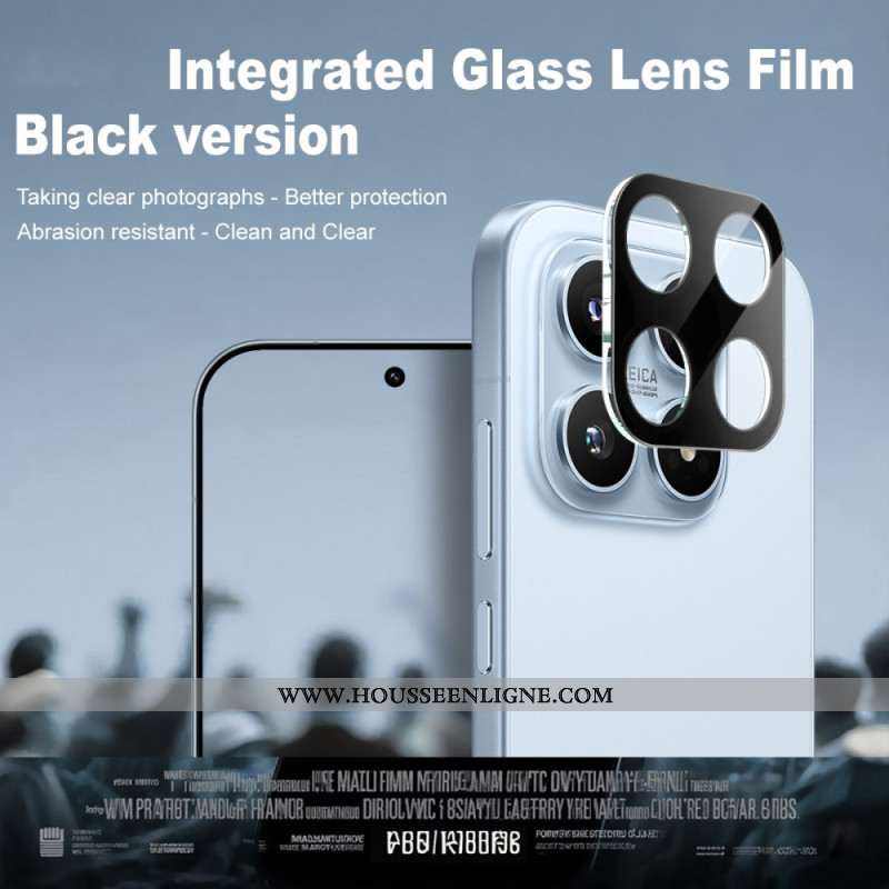 Lentille de Protection en verre Trempé pour Xiaomi 17 (version noire)