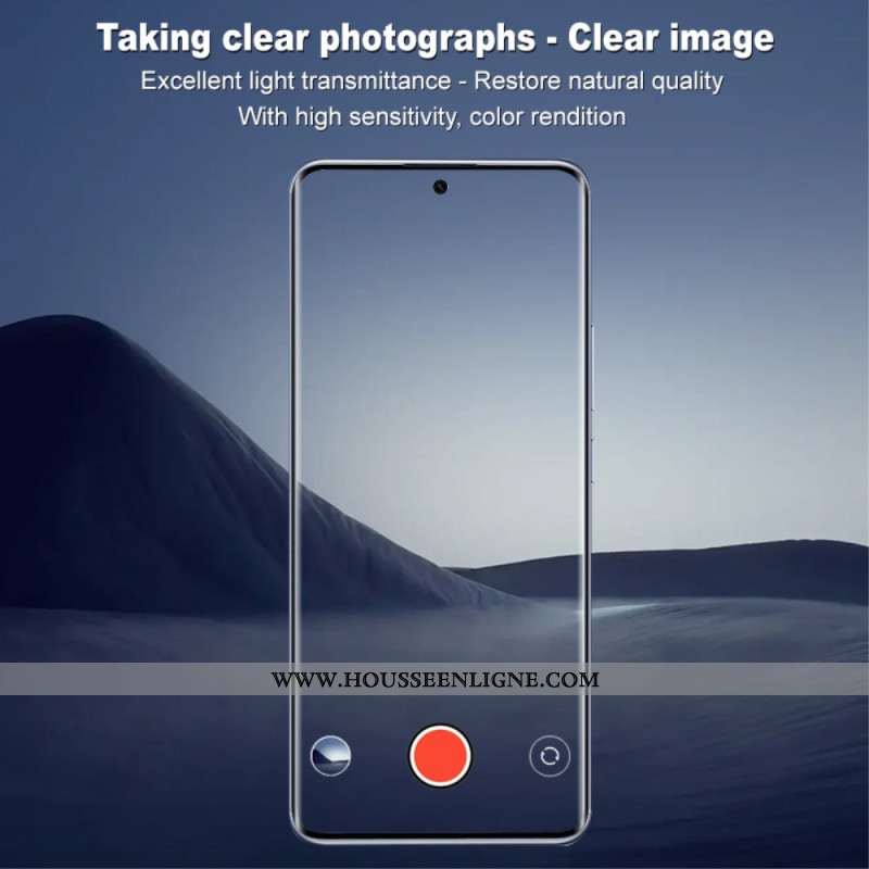 Lentille de Protection en verre Trempé pour Xiaomi Redmi Note 14 Pro 5G / Poco X7