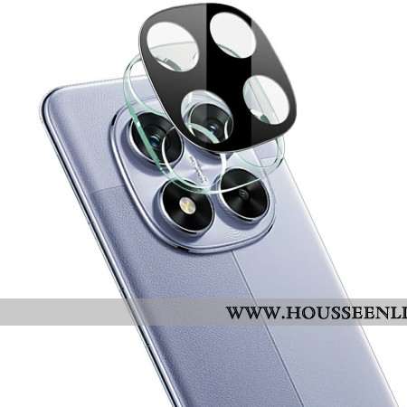 Lentille de Protection en verre Trempé pour Xiaomi Redmi Note 14 Pro 5G / Poco X7 (version noire)