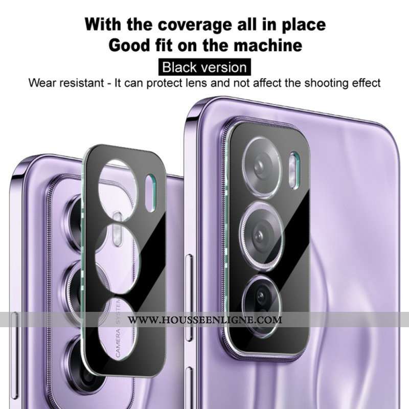 Lentille de Protection en verre Trempé pour Xiaomi Redmi Note 14 Pro 5G / Poco X7 (version noire)