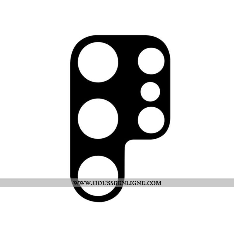 Lentille de Protection pour Caméra Galaxy S25 Ultra 5G avec Plaque Inférieure