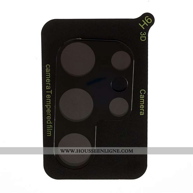 Lentille de Protection pour Caméra Galaxy S25 Ultra 5G avec Plaque Inférieure