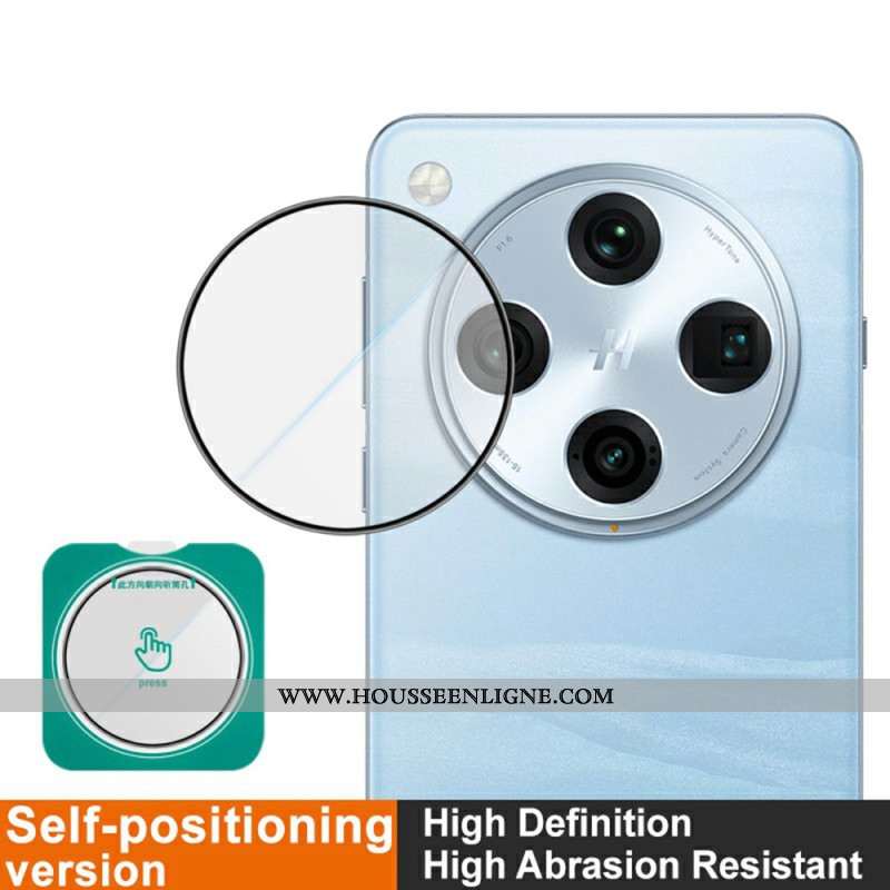 Lentille de Protection pour Caméra Oppo Find X8 Pro avec Cadre de Positionnement Automatique