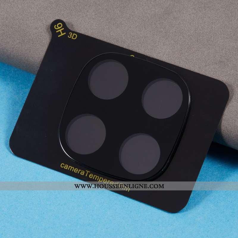 Lentille de Protection pour Caméra Xiaomi Redmi Note 14 Pro 5G / Poco X7 (version noire)
