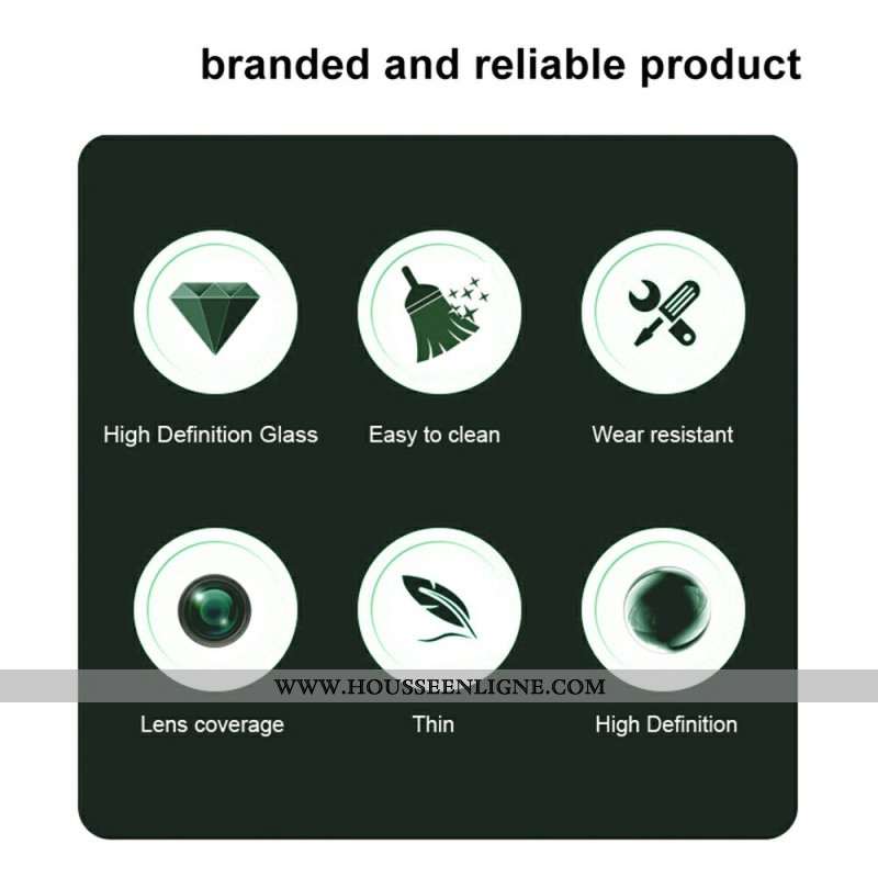 Lentille de Protection pour Objectif Huawei Nova 13 Pro Cadre Auto-Positionnable