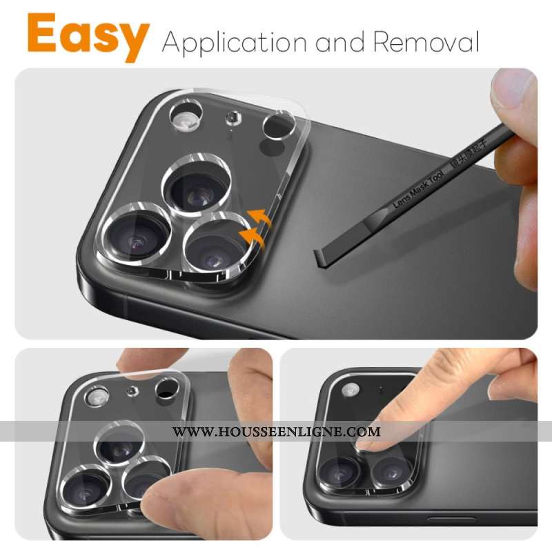 Lentille de Protection pour iPhone 17 Pro Intégrale