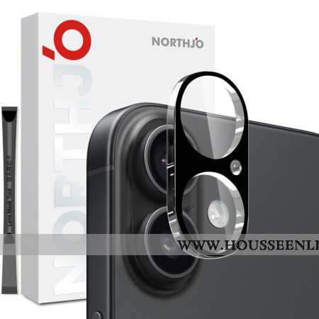 Lentille de Protection pour iPhone 17 (cadre noir)