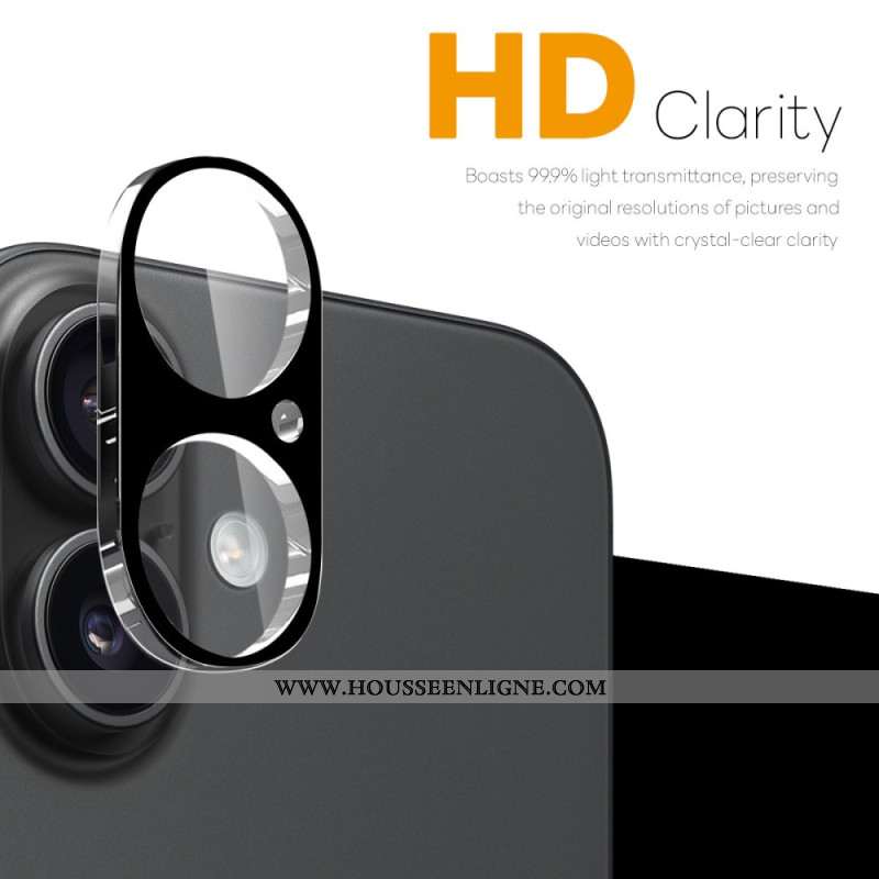 Lentille de Protection pour iPhone 17 (cadre noir)