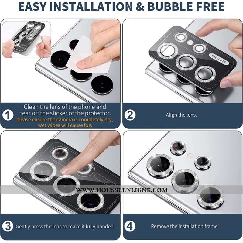 Lentilles de Protection pour Objectifs Samsung Galaxy S25 5G