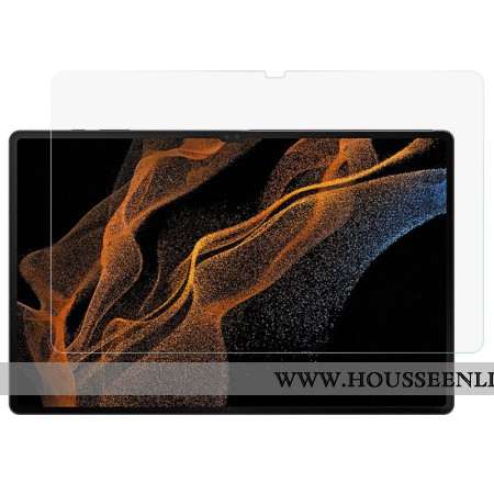 Protecteur Écran en Verre Trempé pour Samsung Galaxy Tab S10 Ultra / S9 Ultra / S8 Ultra