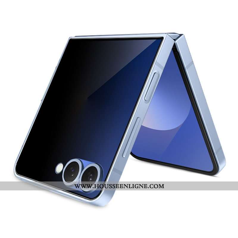 Protection en Verre Trempé Anti-Espion pour Écran Arrière Samsung Galaxy Z Flip 7