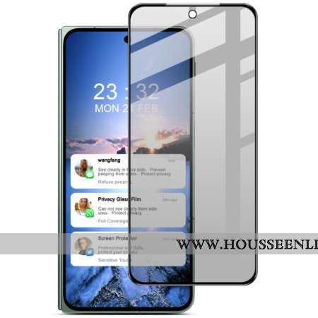 Protection en Verre Trempé Anti-Espion pour Écran Avant Oppo Find N3 / OnePlus Open IMAK