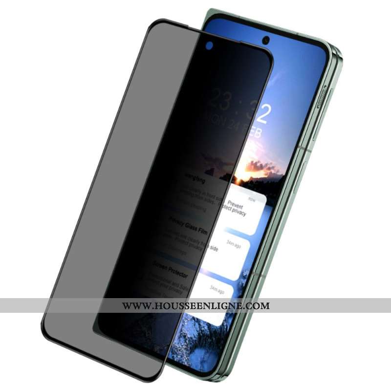 Protection en Verre Trempé Anti-Espion pour Écran Avant Oppo Find N3 / OnePlus Open IMAK
