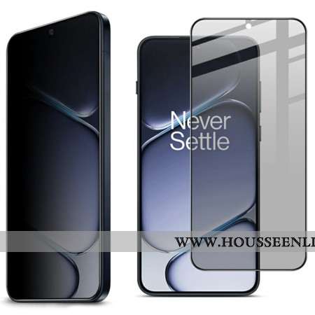 Protection en Verre Trempé Anti-Espion pour Écran OnePlus 15R (déverrouillage par empreinte)